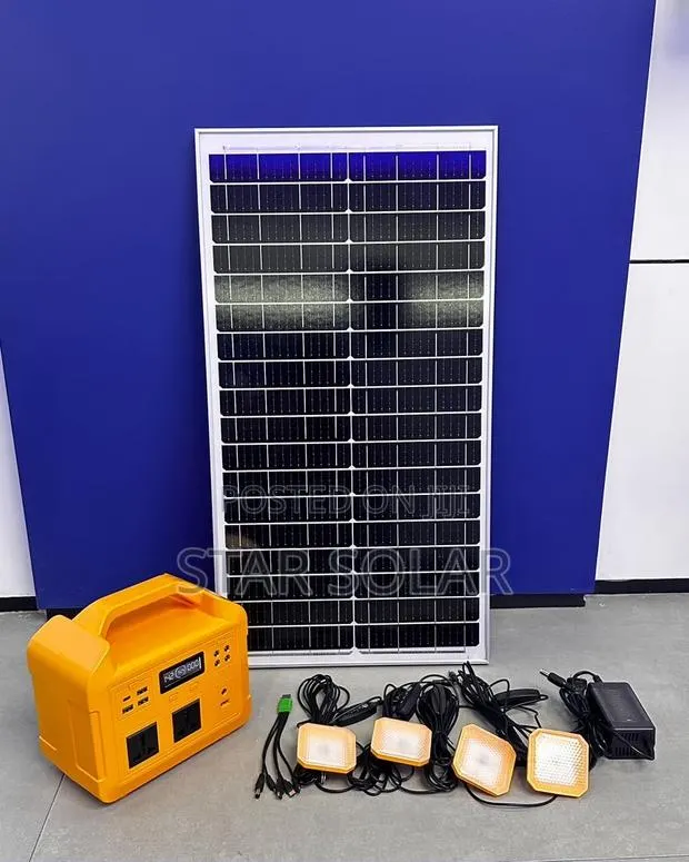 Fibon 500w 0riginal Solar Power Station+ Free Panel