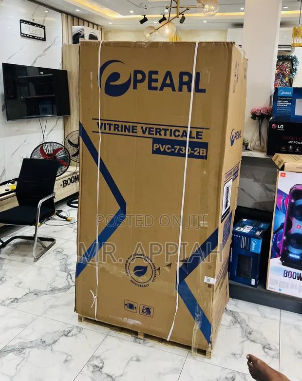 Get Pearl Pvc—730-2b 610l 2 Door Display Fridge(Glass Door). · Photo 1