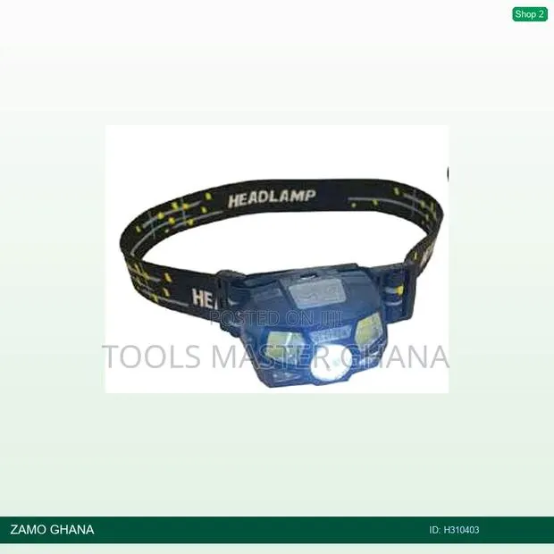 Single 120 Lm Rechargeable Head Lamp 11pcs Cob - H310403 · Photo 1