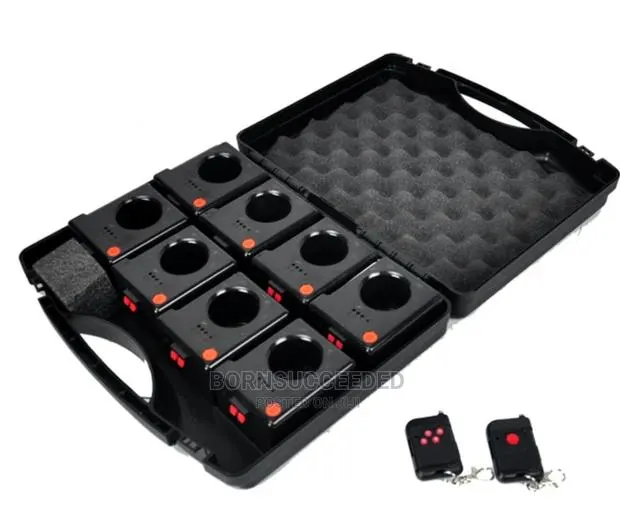 D08 Remote Control Wireless 8 Fire Works Light · Photo 1