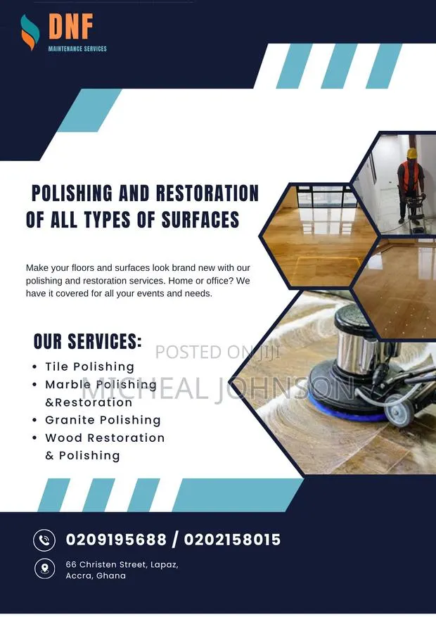 Tile/Wood/Marble Polishing and Restoration · Photo 1