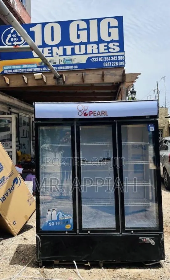 Extra Cooling Pearl 3 Door Glass Display Fridge(Pvc-1540-28ab)950l · Photo 1