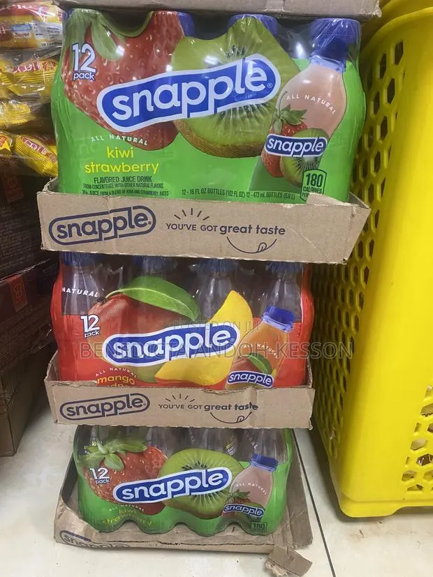 Snapple 12 Packs · Photo 1