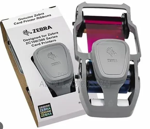 Zebra ZXP Zc300 Ribbon · Photo 1