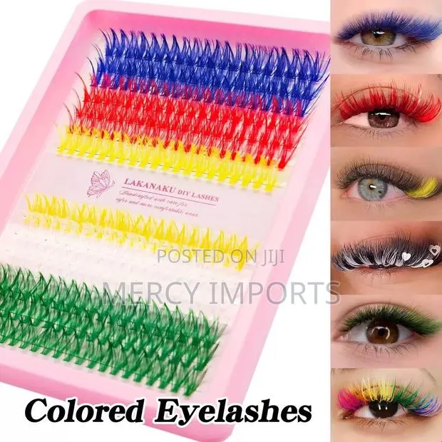 Colored Clusters Lashes Available · Photo 2