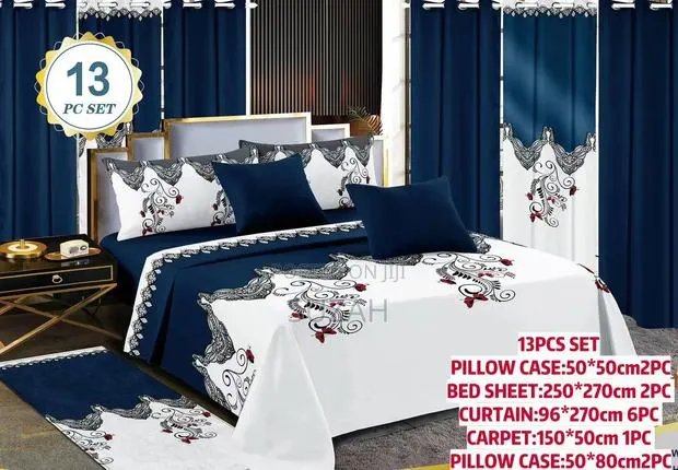 13 in One Pack of Pillowcases, Bedsheets and Curtains · Photo 1