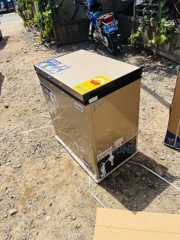 Place Your Order for Nasco 150l Chest Freezer Single Door Gold · Photo 1