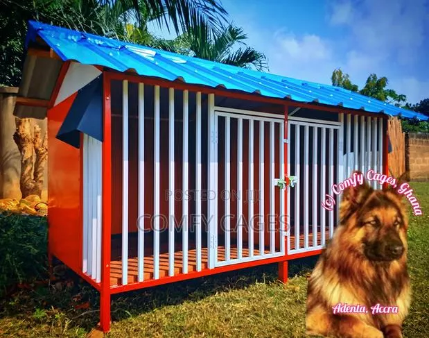 Fortified Double Galvanized Steel Comfy Security Dog Cage · Photo 1