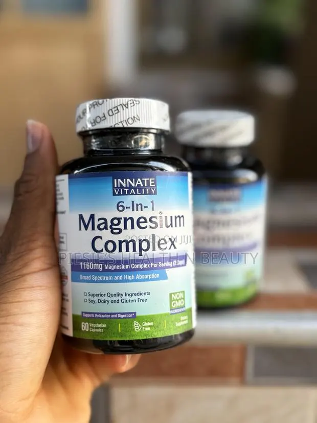 Innate Vitality Magnesium Complex 6-in-1-1160mg Per Serving, 120s · Photo 1