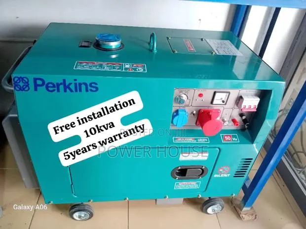 Volt Stream 10kva 13000watts Diesel 10kva 13000watts Perkins · Photo 1