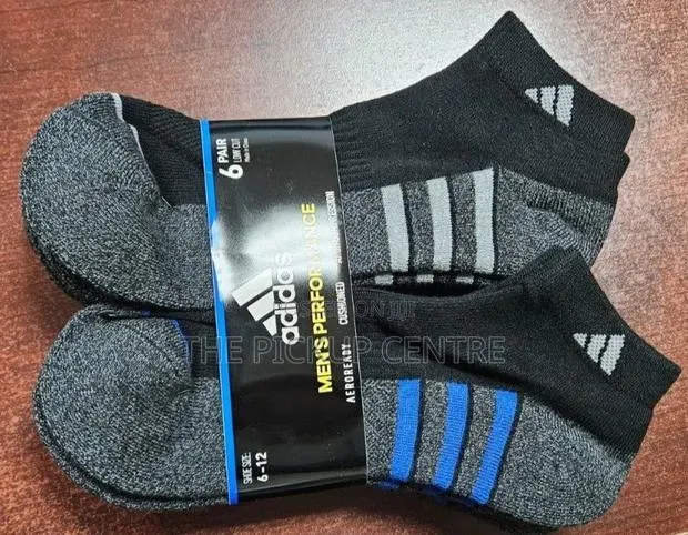 Adidas Men's Performance 6 Pair Socks · Photo 1