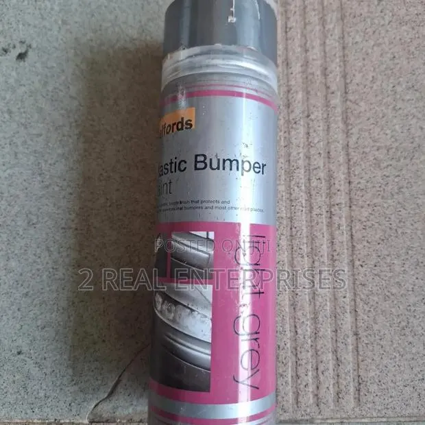 Halfords Plastic Bumper Spray Paint Light Grey 300ml · Photo 1