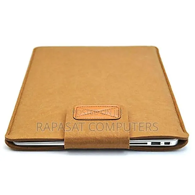 Newly 15.6" 14" 13.3" Laptop Sleeve Bag (Brown Felt)- ¢60 Per 1 Bag · Photo 1