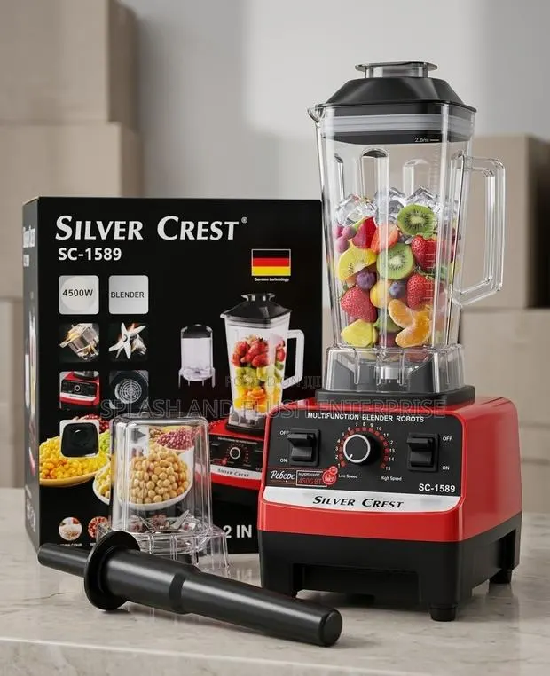 Silver Crest Blender · Photo 1
