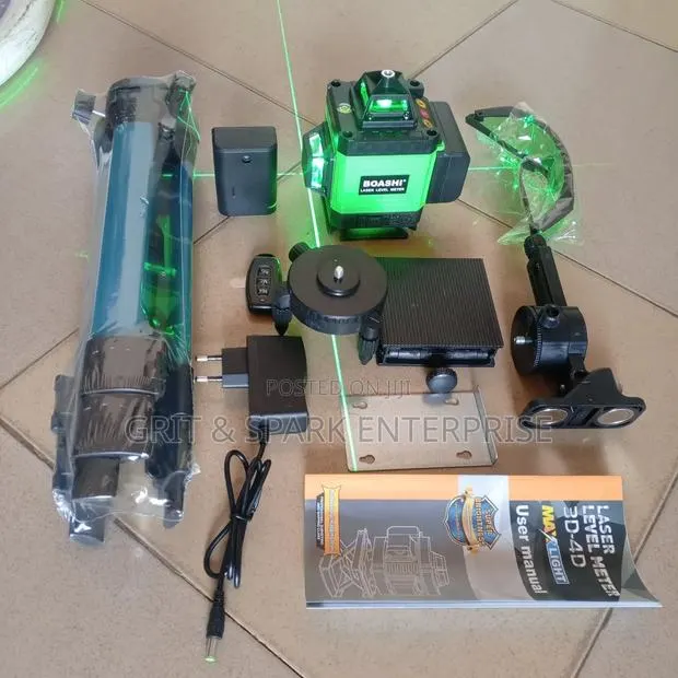 Brand New Boashi Laser Level From Italy,Two Batteries(Best Brand) · Photo 1