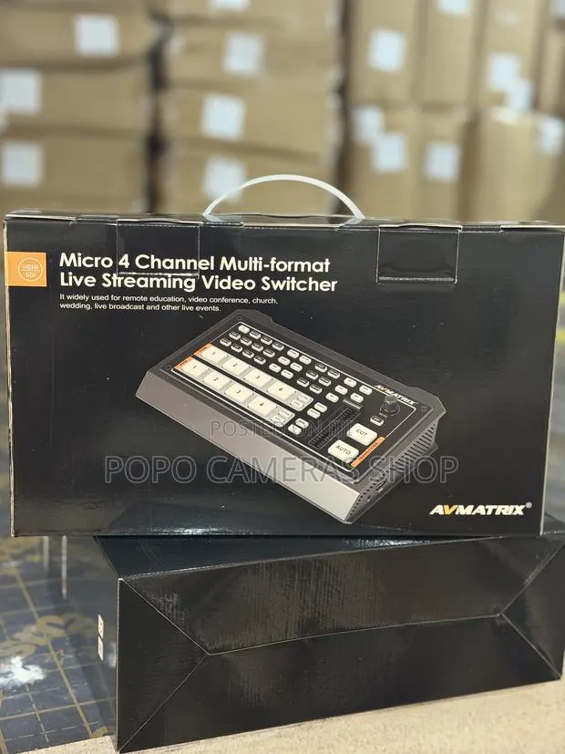 Avmatrix Shark S4 4-channel 3g-sdi/Hdmi Video Switcher · Photo 1