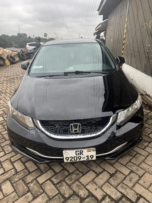 Honda Civic 2013 Black · Photo 1