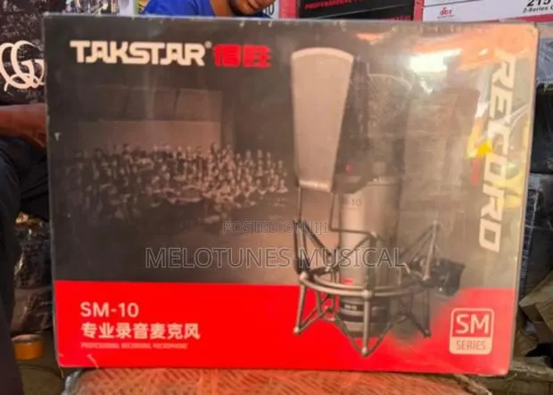 Takstar SM-10, a Professional Cardioid Condenser Studio Microphone · Photo 1