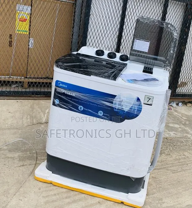 Choose Massive Midea 7.0kg Semi Auto Washing Machine Mf100w70/W-Gh · Photo 1