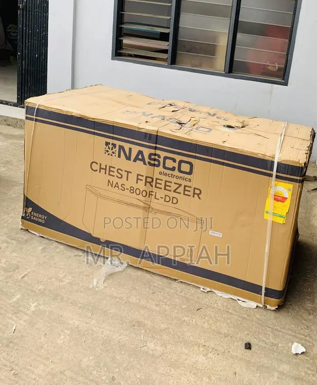 Energy Saving Nasco Nas-850fl -Dd 600L Chest Freezer(Gray) · Photo 1