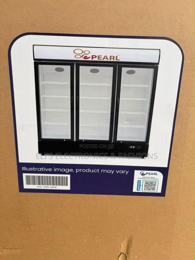 Pearl 3 Doors Commercial Beverage Display Fridge · Photo 1