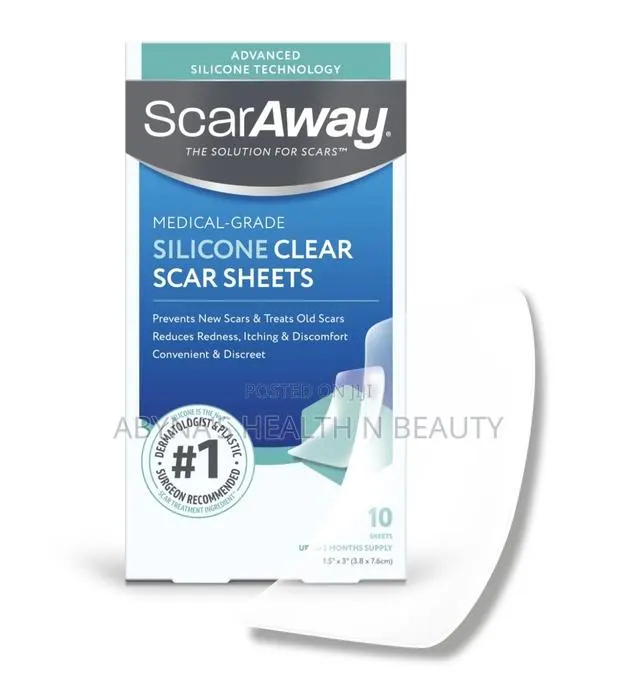 ScarAway Silicone Clear Scar Sheets · Photo 1