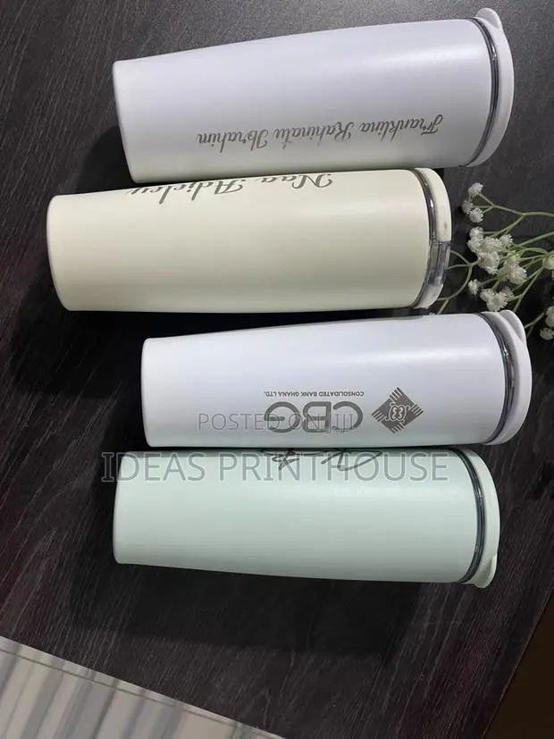 Branded Stainless Steel Tumbler With Lid · Photo 1
