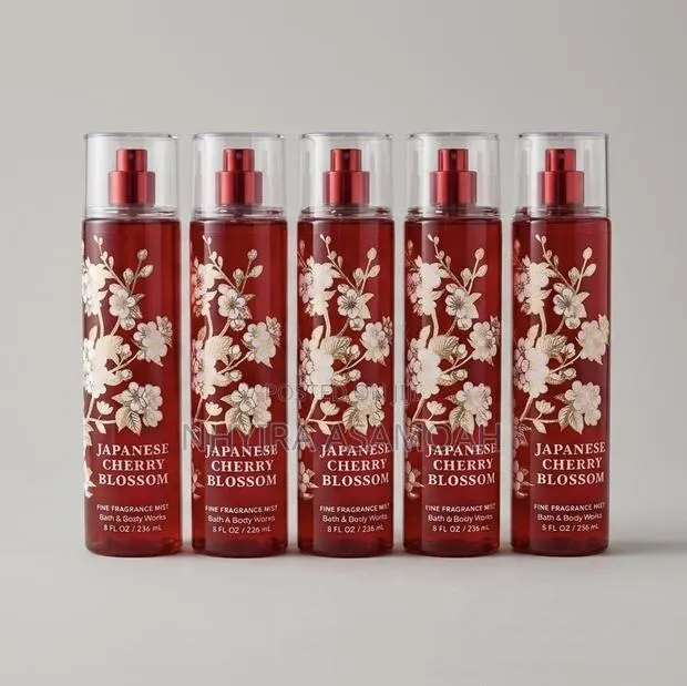 Bath Body Works Japanese Cherry Blossom Fragrance Mist (Pack of 5) · Photo 1