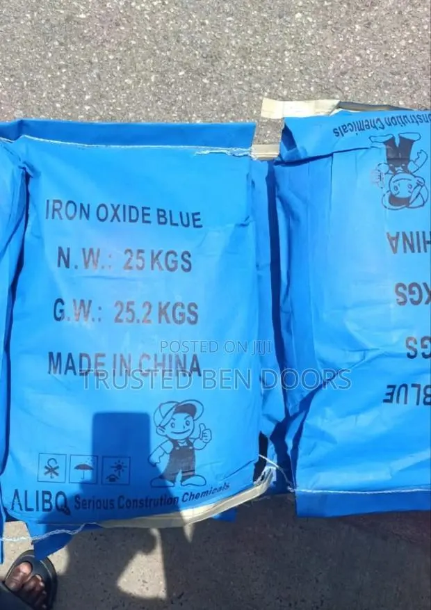 Blue Pigment Iron Oxide Color Pigment for Construction Works · Photo 1