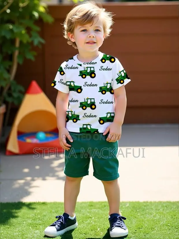 Beautiful T Shirt With Short for 3-6yrs Only · Photo 1