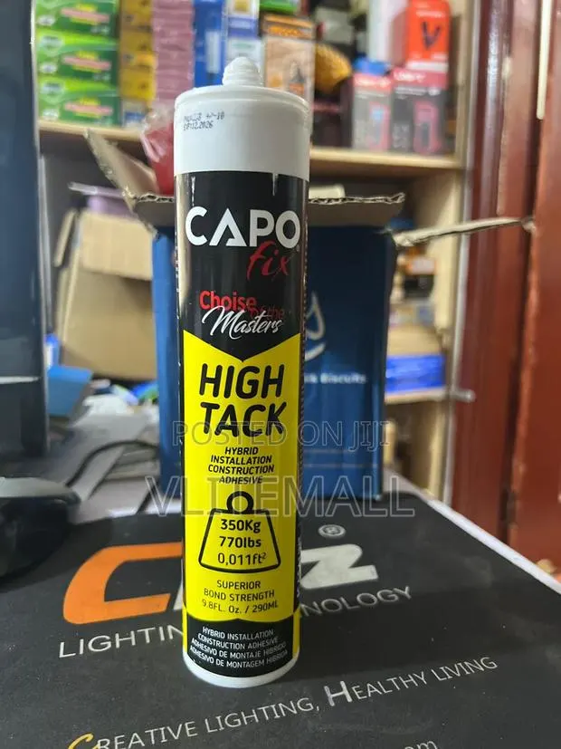Capo Fix High Tack Hybrid Installation Construction Adhesive. · Photo 1