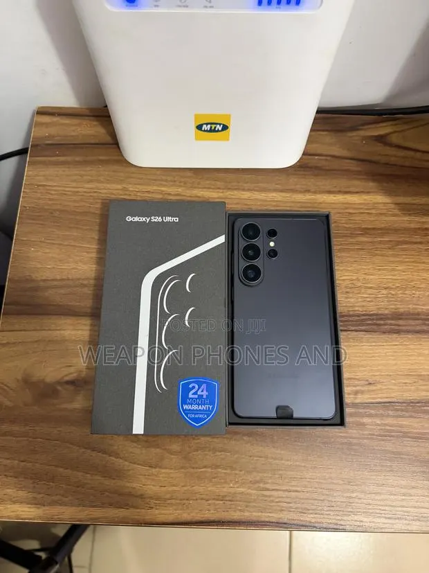 New Samsung Galaxy S26 Ultra 5G 1 TB Black · Photo 1