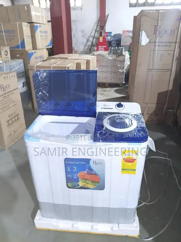 Roch 12kg Semi-Automatic Twin-Tub Washing Machine (Rwm-140tt-J) · Photo 1