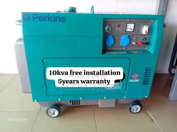 Crown Node Perkins 10kva 13000watts Diesel Generator · Photo 1
