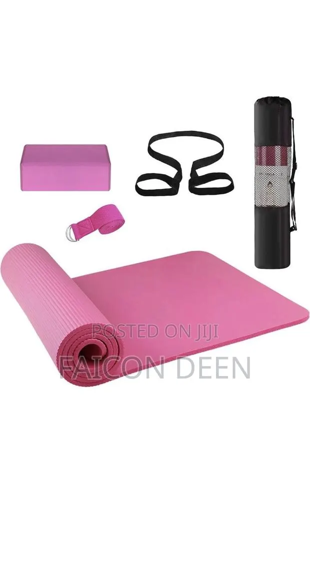 Smooth , Strong Supportive Thick Exercise Mats + Free Bag · Photo 1