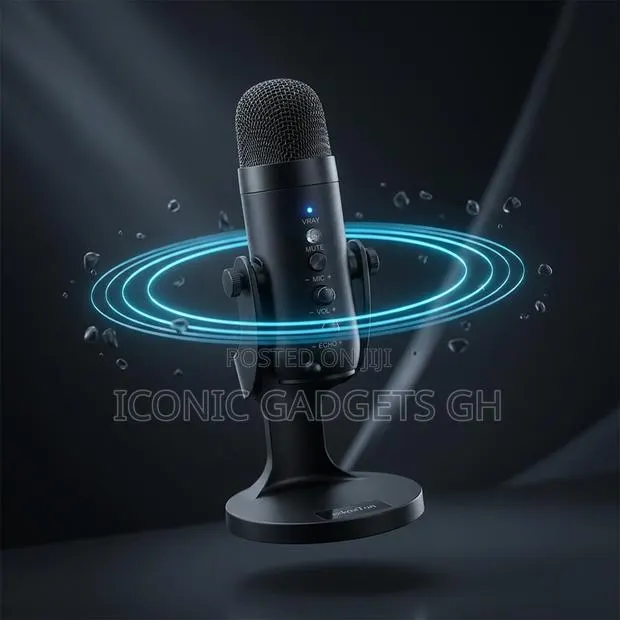 USB Condenser Microphone With Stand · Photo 1