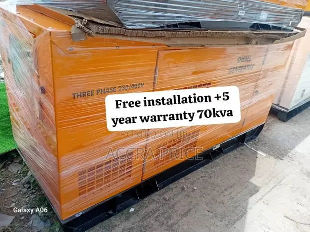 Diesel Fuelled 70kva Perkins Generator · Photo 1