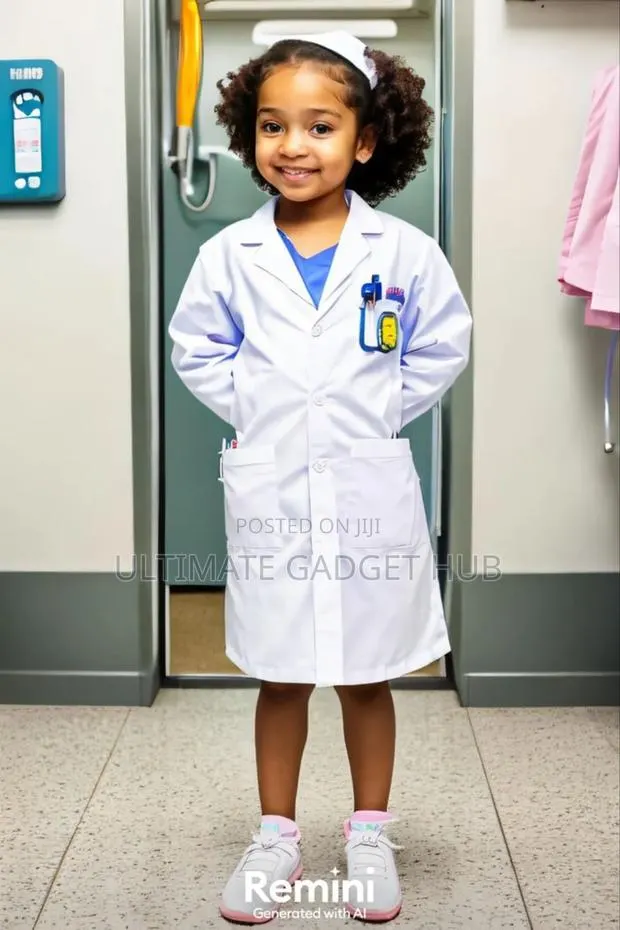 Kids Lab Coat and Stethoscope Set · Photo 2