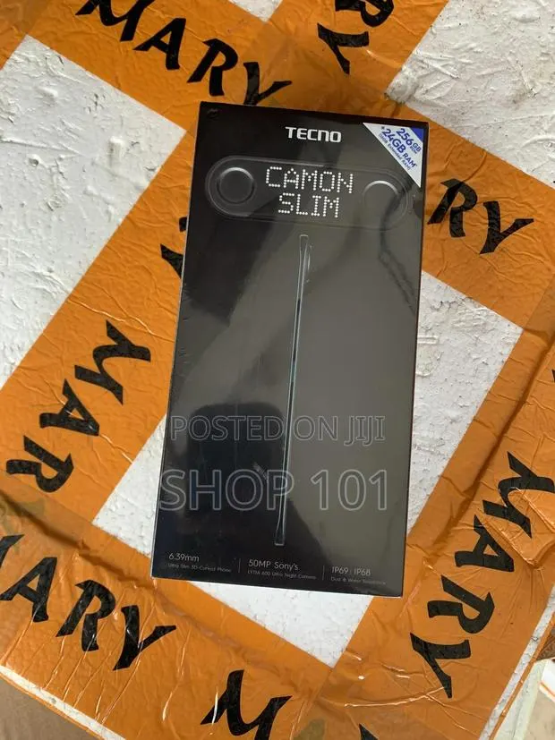 New Tecno Camon Slim 256 GB Black · Photo 1