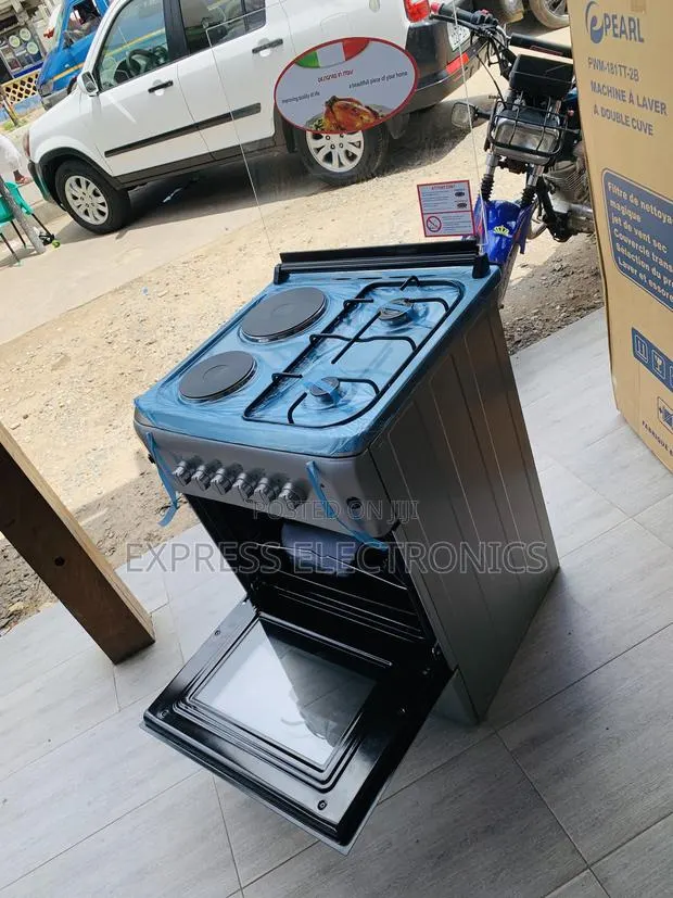 Zealous Sleek 2-2 Gas Electric Cooker Oven 60/60 · Photo 1