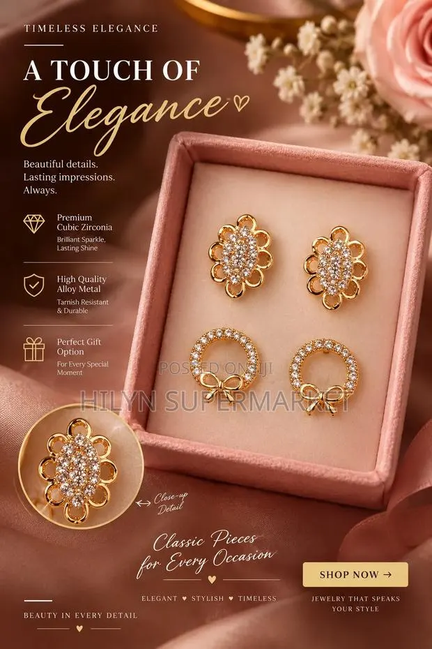 Two Piece Earrings · Photo 1
