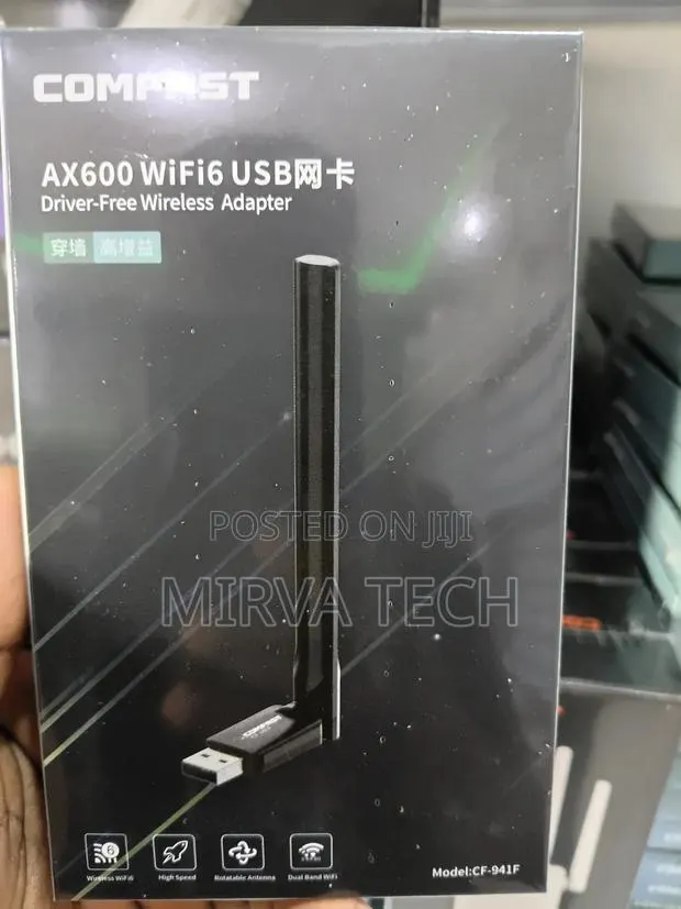 Comfast AX600 Wifi 6 USB Adapter CF-941F · Photo 1