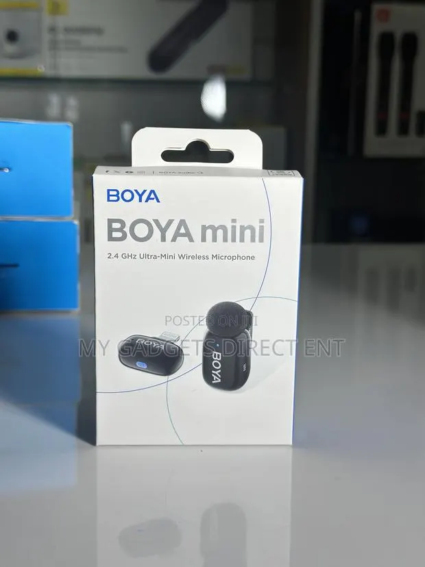 BOYA Mini-16 Lightning Wireless Mic With AI Noise Cancellation · Photo 1