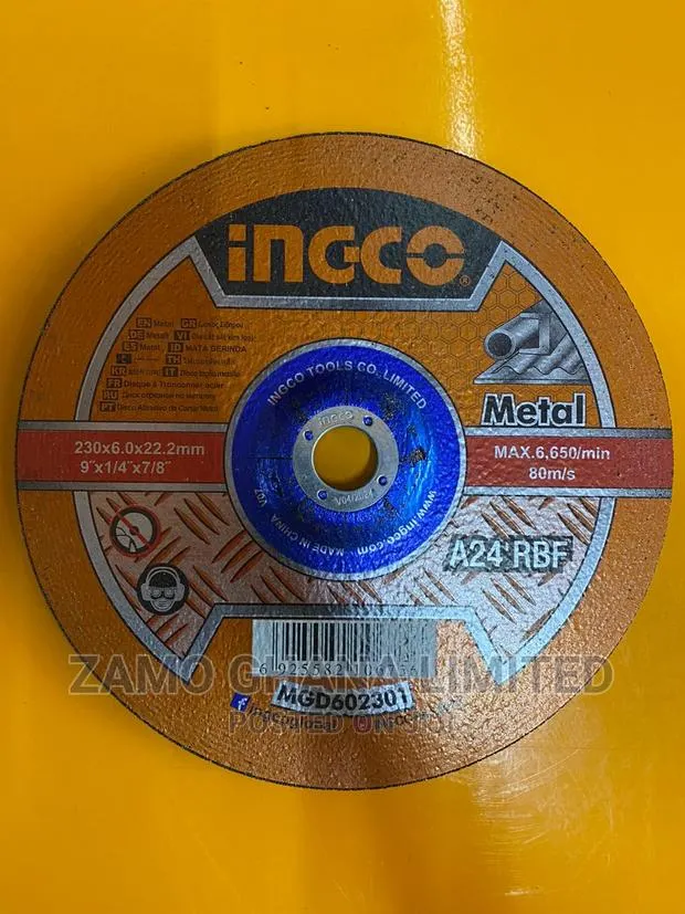 Metal Grinding Disc 9" - Mgd602301 · Photo 1