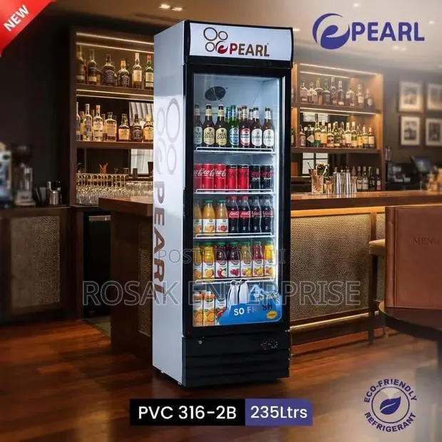 Introducing the New Pearl PVC 316-2b Refrigerator. 235 Liters · Photo 1