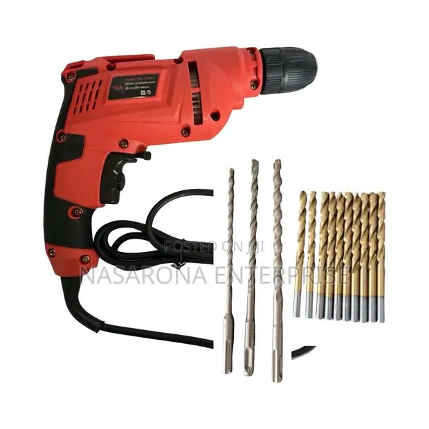 DTLC Hand Drill Machine With 11 Bits (Concrete, Wood/Metal) · Photo 1