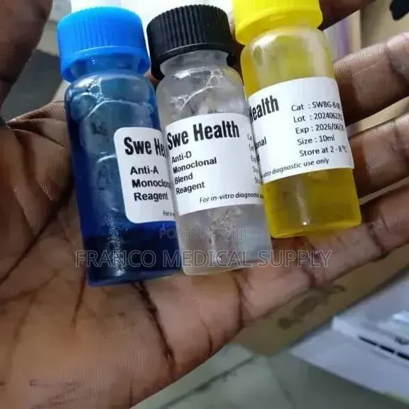 Blood Grouping Reagents (Set of A,B and D) · Photo 1