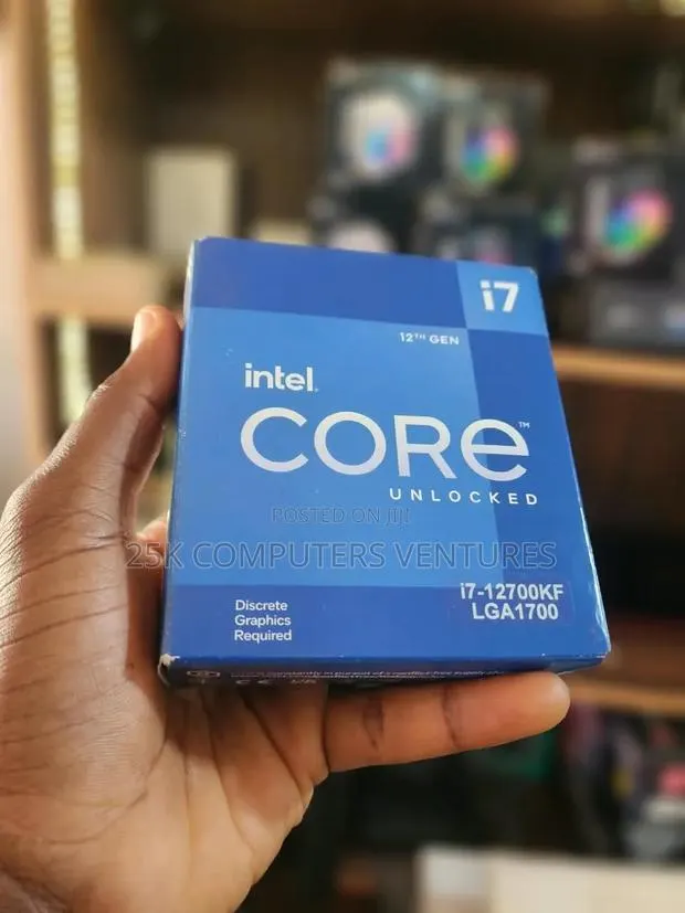 Intel® CoreTM I7-12700kf - 12 Cores, 20 Threads, 5.0 GHz Max Turbo · Photo 1
