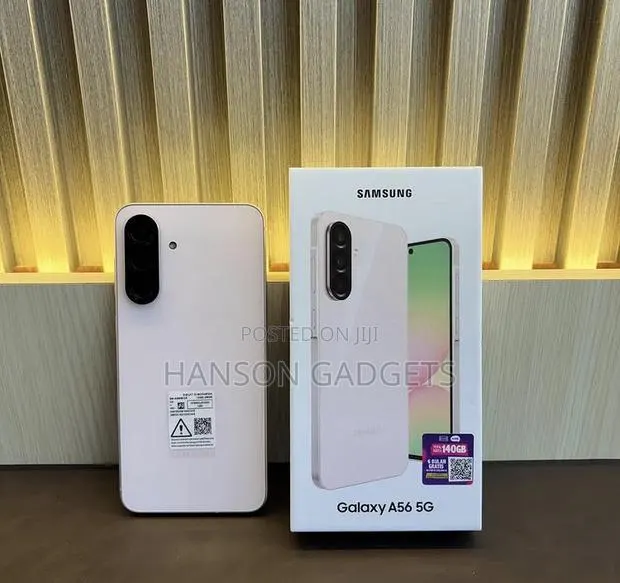 New Samsung Galaxy A56 256 GB Pink · Photo 1
