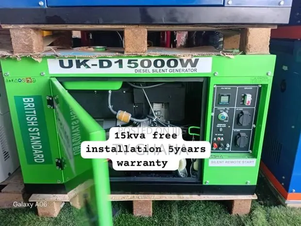 Full Copper 15kva Diesel Gen – Long Lasting Engine · Photo 1